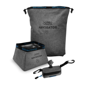 Navigator Dog Travel Buddy - 3 Piece Set